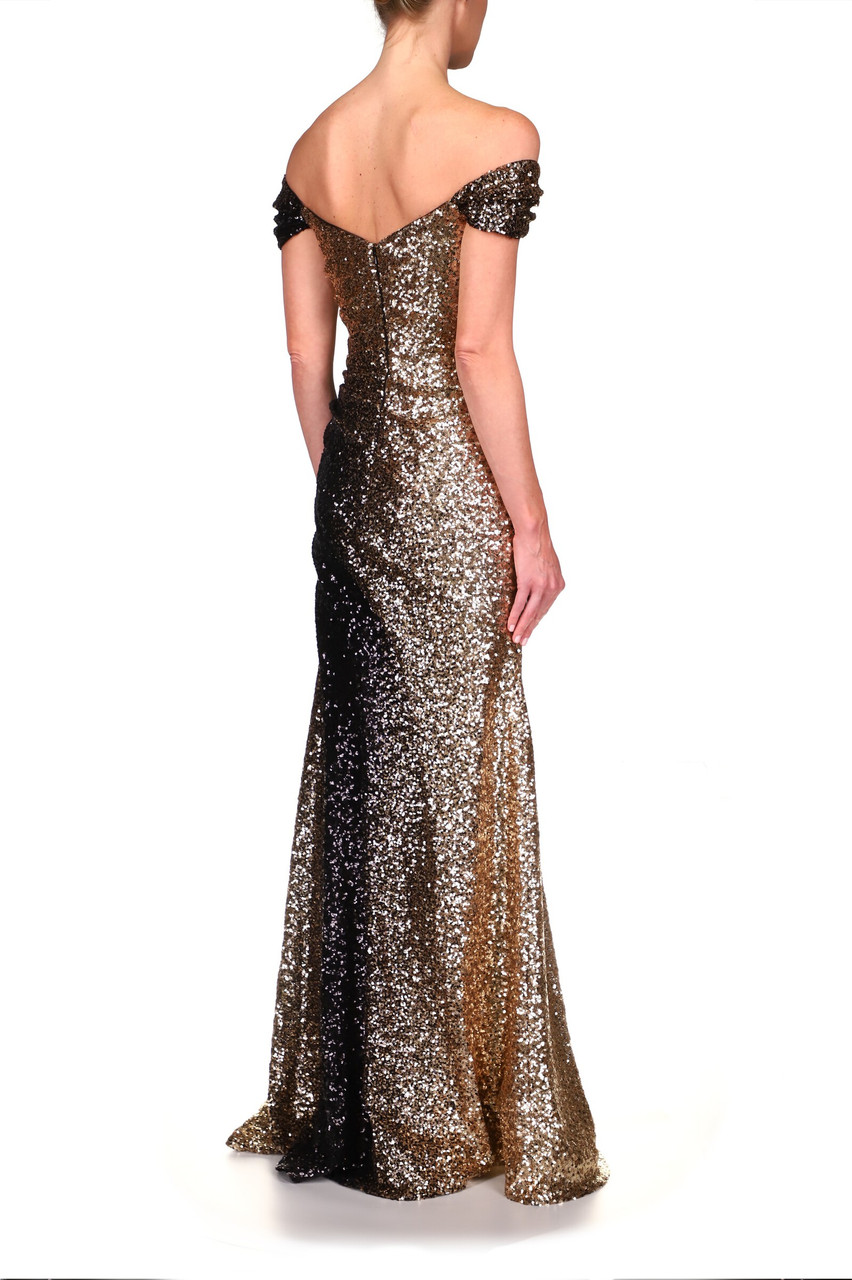 Sequin Gown by Badgley Mischka